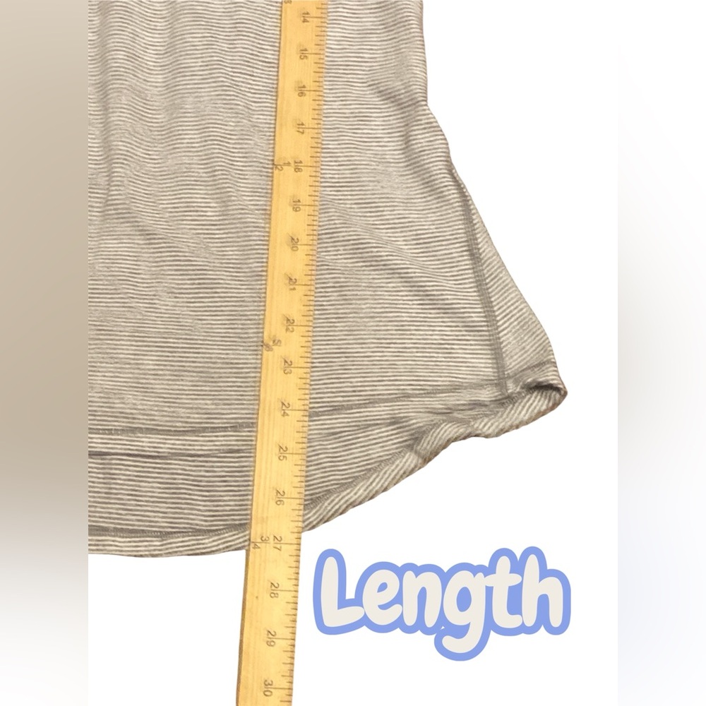 lululemon athletica Heather Gray Long Sleeve Tee - Picture 6 of 6